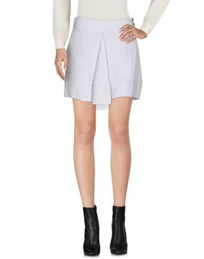 Intropia Mini Skirt In Light Grey