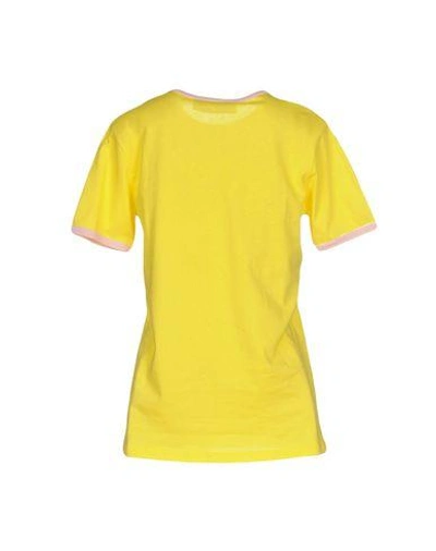 Shop Jeremy Scott T-shirt In Yellow