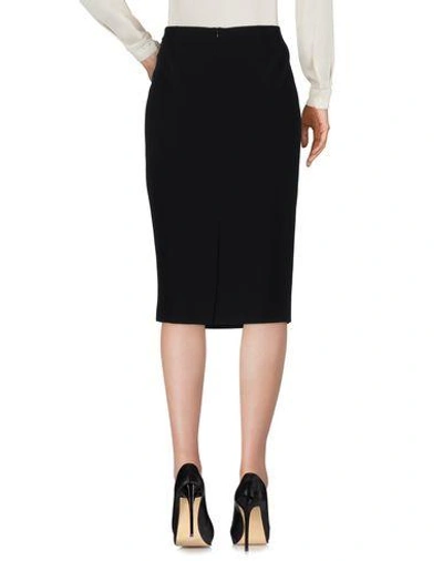 Shop Escada 3/4 Length Skirt In Черный