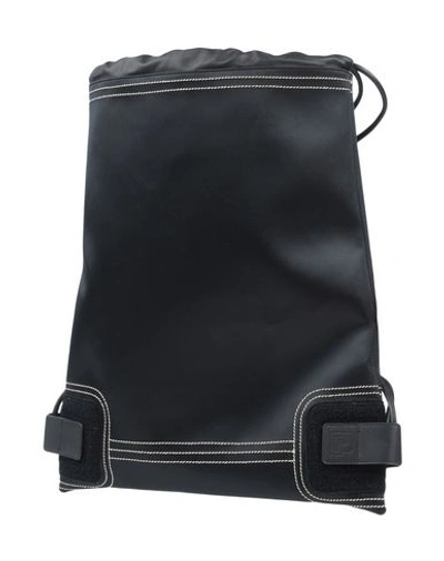 Shop Rabanne Backpack & Fanny Pack In Black