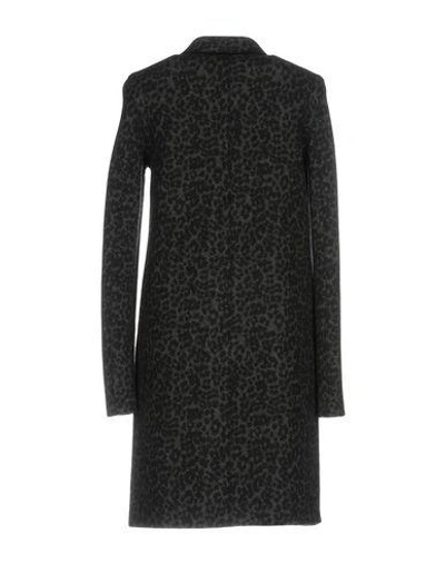 Shop Harris Wharf London Coat In Black