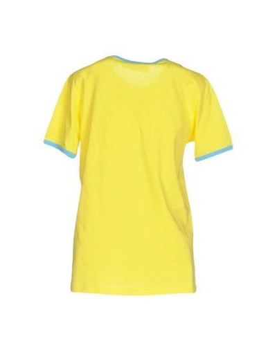 Shop Jeremy Scott T-shirt In Yellow