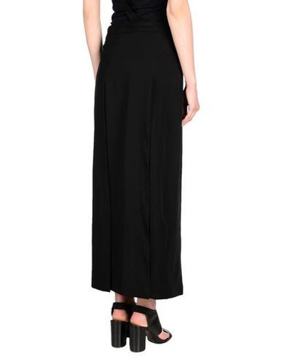Shop Isabel Benenato 3/4 Length Skirt In Black