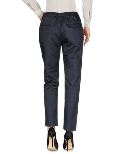 Shop White Mountaineering Casual Pants In Dark Blue