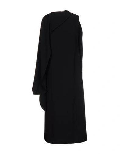 Shop Chalayan Midi Dress In Black