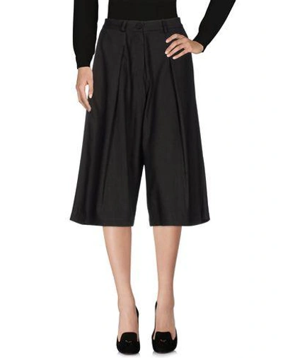 Isabel Benenato Cropped Pants & Culottes In Dark Green