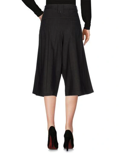 Shop Isabel Benenato Cropped Pants & Culottes In Dark Green
