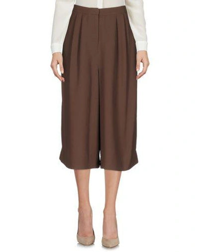 Essentiel Antwerp 3/4-length Shorts In Brown