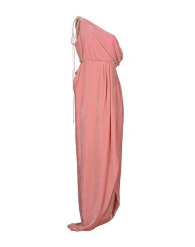 Monse Long Dress In Pink