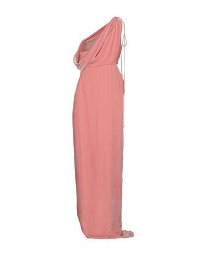 Shop Monse Long Dress In Pink