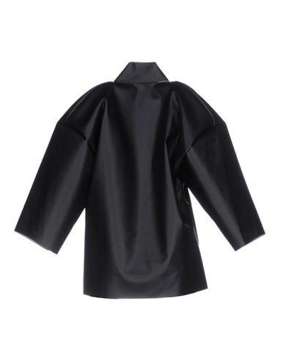 Shop A.w.a.k.e. Shirts & Blouses With Bow In Black