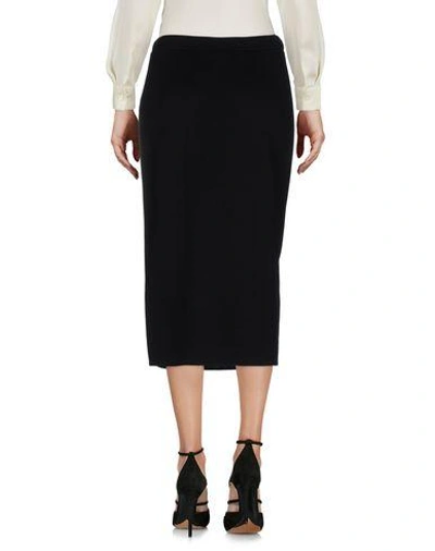 Shop Escada 3/4 Length Skirts In Black