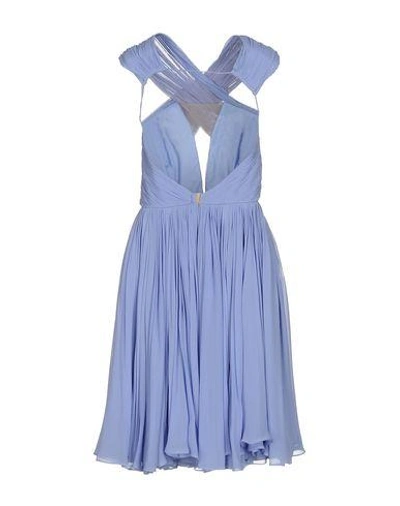 Shop Maria Lucia Hohan Knee-length Dresses In Lilac