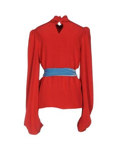 Shop Hillier Bartley Blouse In Red