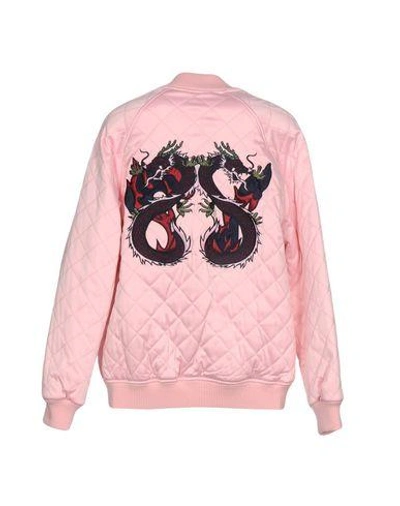 Shop Sjyp Jackets In Pink