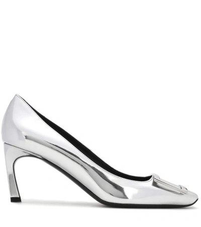 Shop Roger Vivier Belle Vivier Leather Pumps