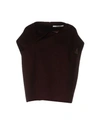Chalayan Blouses In Maroon