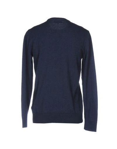 Shop Wesc Sweater In Slate Blue