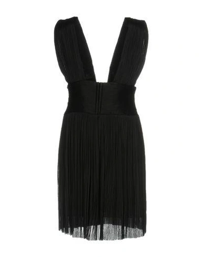 Shop Maria Lucia Hohan Short Dress In Black