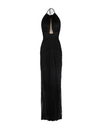 Shop Maria Lucia Hohan Long Dress In Black