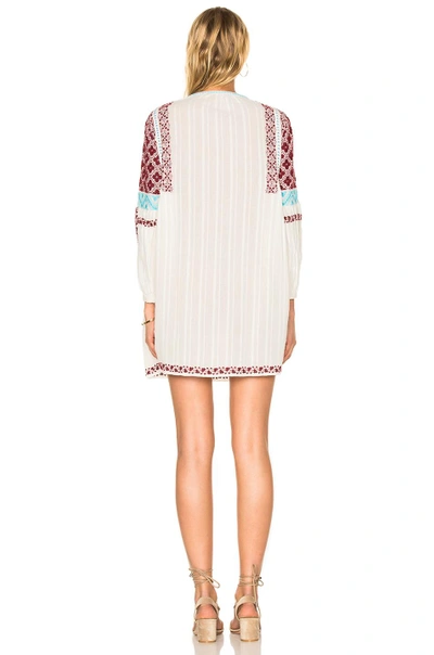 Shop Ulla Johnson Yelena Dress In Abstract,white