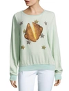 WILDFOX Toast & Stars Graphic Sweatshirt,0400094372840