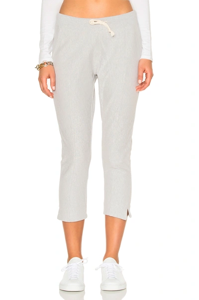 Champion Crop Pants In Gray. In Heather Gray