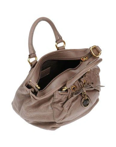 Shop Alviero Martini 1a Classe Handbag In Khaki