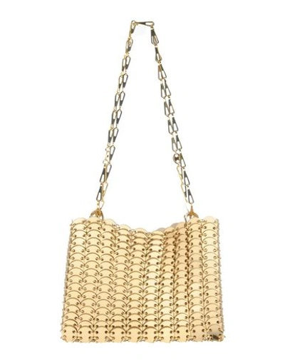 Shop Rabanne Handbags In Gold