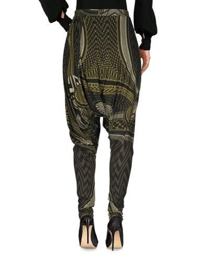 Shop Givenchy Casual Pants In Military Green