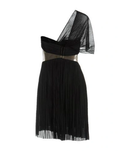 Shop Maria Lucia Hohan Short Dress In Black