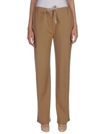 Ps By Paul Smith Casual Pants In Camel
