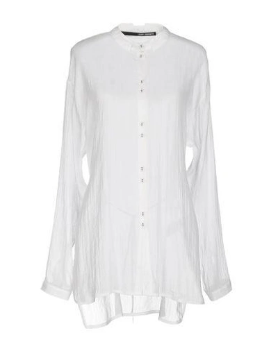 Shop Isabel Benenato Shirts In White
