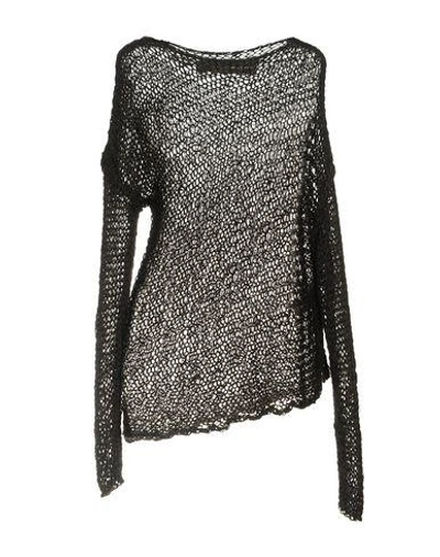Shop Isabel Benenato Sweaters In Steel Grey