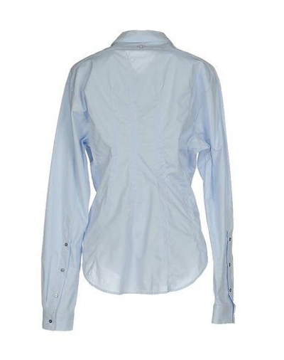 Shop A.f.vandevorst Solid Color Shirts & Blouses In Sky Blue