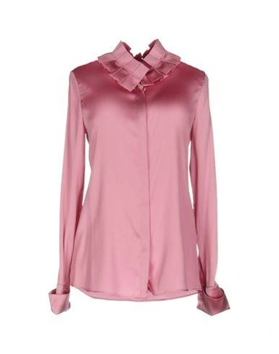 Capucci Solid Colour Shirts & Blouses In Pink