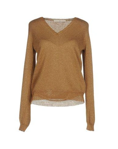 Shop Golden Goose Sweater In Camel