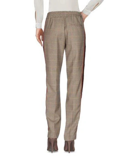 Shop Palm Angels Casual Pants In Beige
