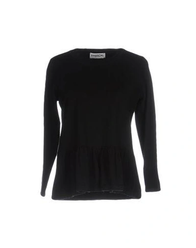 Shop Essentiel Antwerp Sweaters In Black