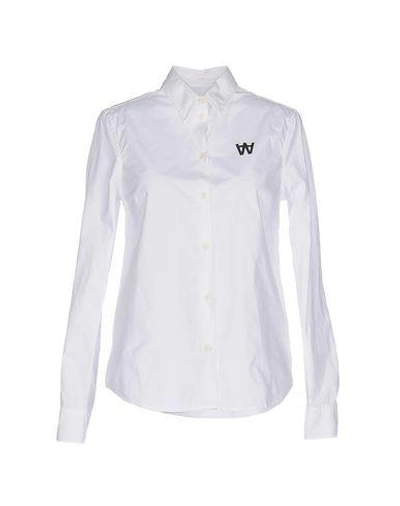 Shop Wood Wood Solid Color Shirts & Blouses In White