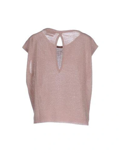 Shop Essentiel Antwerp Woman Sweater Pastel Pink Size Xs Polyester, Acrylic, Wool
