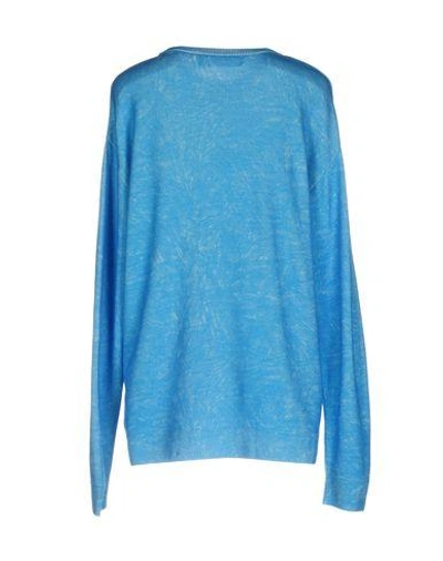 Shop Jeremy Scott Sweater In Sky Blue