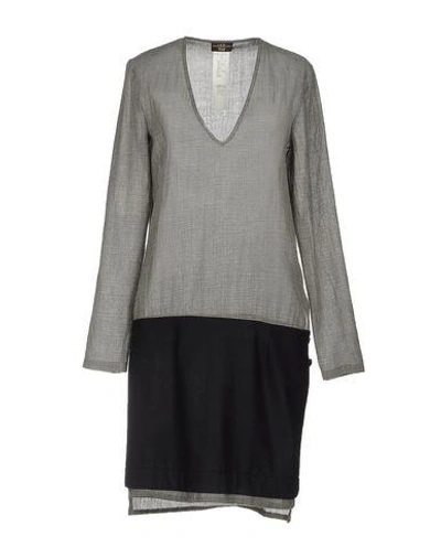 Alviero Martini 1a Classe Short Dress In Grey