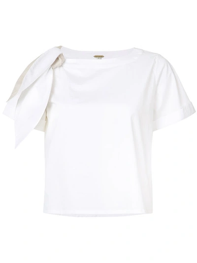 Johanna Ortiz Bow Embroidered Top
