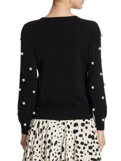 Shop Marc Jacobs Wool-blend Pullover In Black