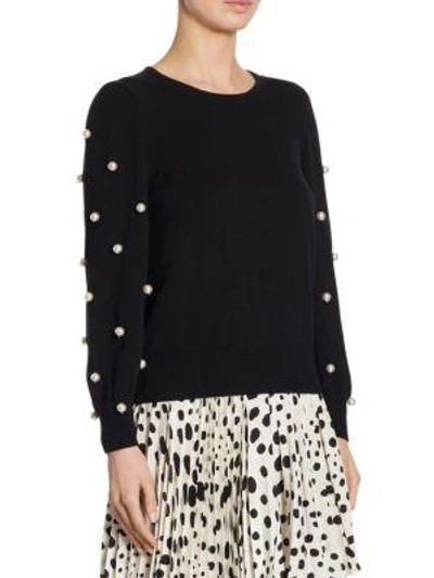 Shop Marc Jacobs Wool-blend Pullover In Black
