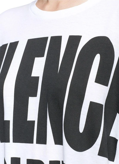 Shop Haider Ackermann 'silence Soldier' Print Oversized T-shirt