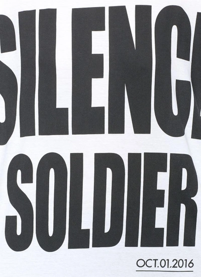 Shop Haider Ackermann 'silence Soldier' Print Oversized T-shirt