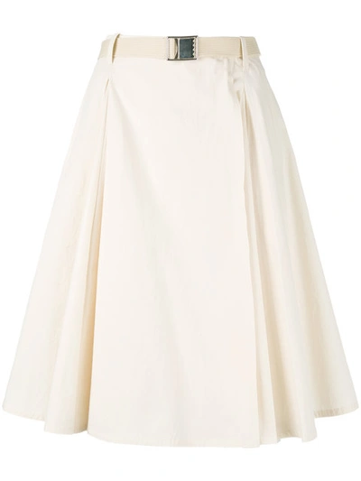Lemaire Pleated A-line Skirt