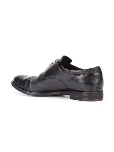 Shop Officine Creative Lexikon Laceless Oxfords - Black